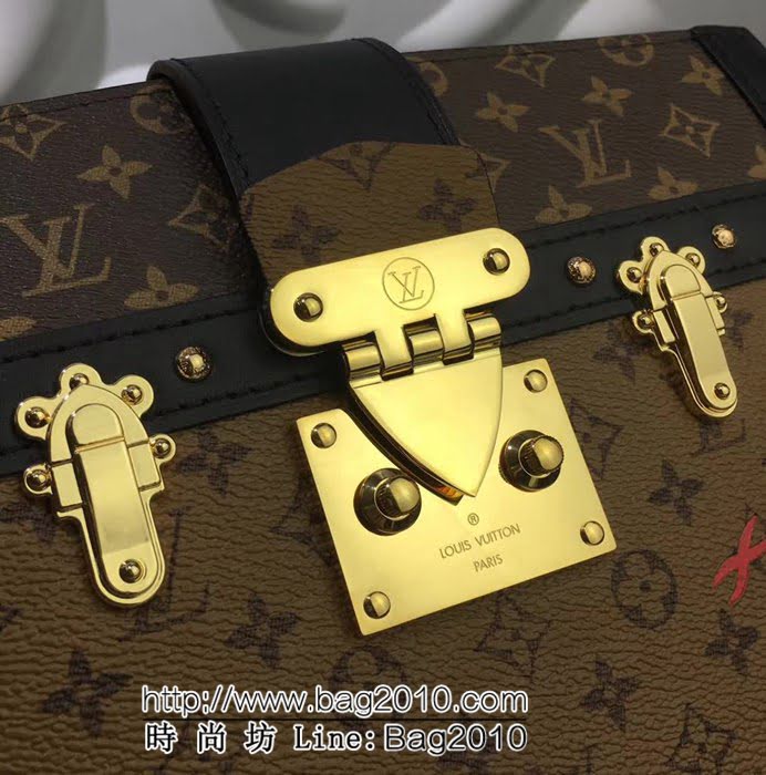 路易威登LV頂級原單新品POCHETTE TRUNKM43596 黃花拼色新出的軟盒子 YDH1381